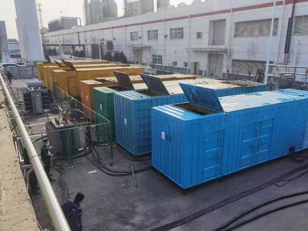 潜江柴油发电机出租案例展示